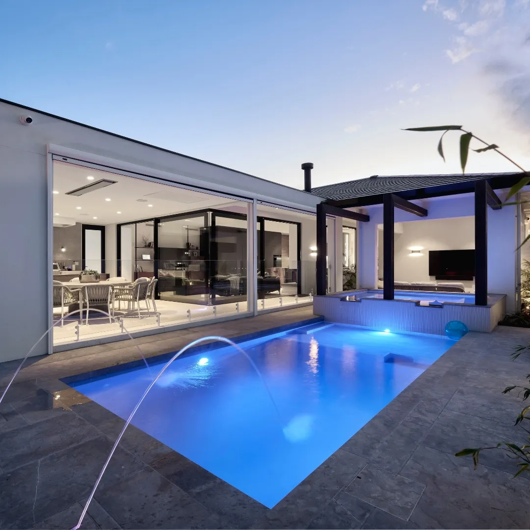 Custom architectural home